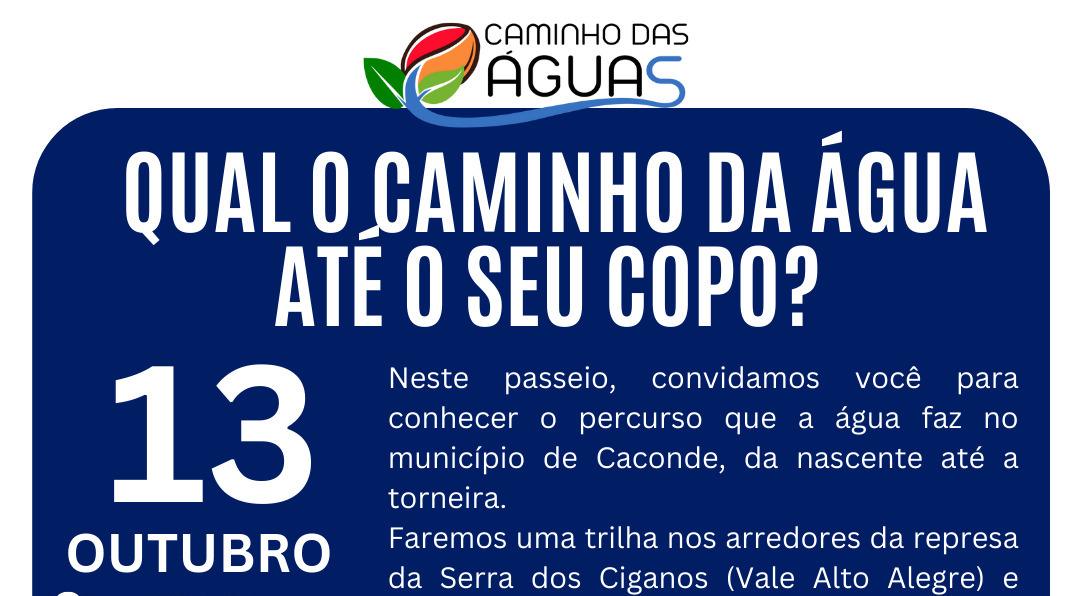 Oficina ‘Qual o caminho da água até o seu copo?’