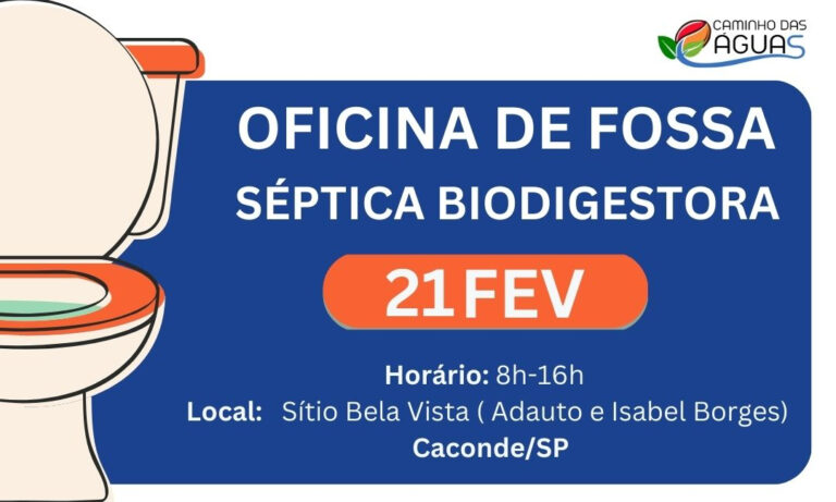 oficina foto fossa biogestora - DESTAQUE