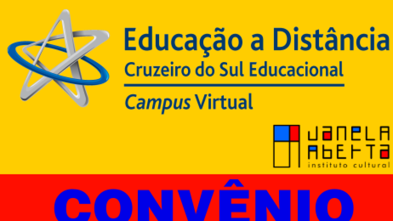 Convênio Educacional – Cruzeiro do Sul S/A & Janela Aberta